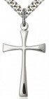 Men's Sterling Silver Maltese Cross Pendant