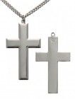 Cross Pendant, Sterling Silver