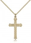 Cross Pendant, Gold Filled