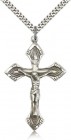 Crucifix Pendant, Sterling Silver