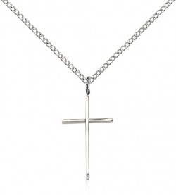 Cross Pendant, Sterling Silver [BL4009]