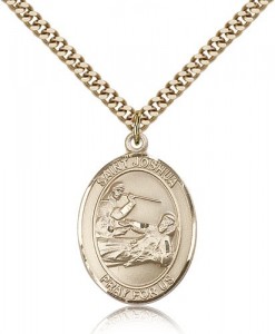 St. Joshua Medal, Gold Filled, Large [BL2451]