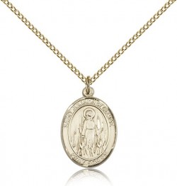 St. Juliana Medal, Gold Filled, Medium [BL2488]
