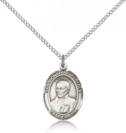 St. Ignatius of Loyola Medal, Sterling Silver, Medium [BL2086]