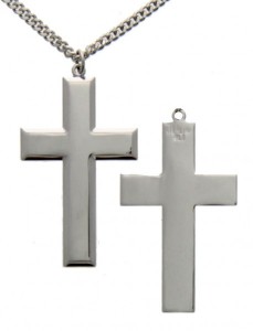 Cross Pendant, Sterling Silver [BL5371]