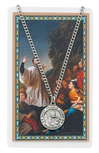 St. Francis Xavier Medal and Prayer Card Set [MPCMV005]