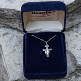 San Damiano Crucifix Pendant, Sterling Silver