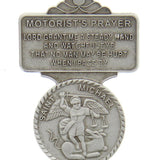 St. Michael Motorist's Prayer Visor Clip - Silver-tone