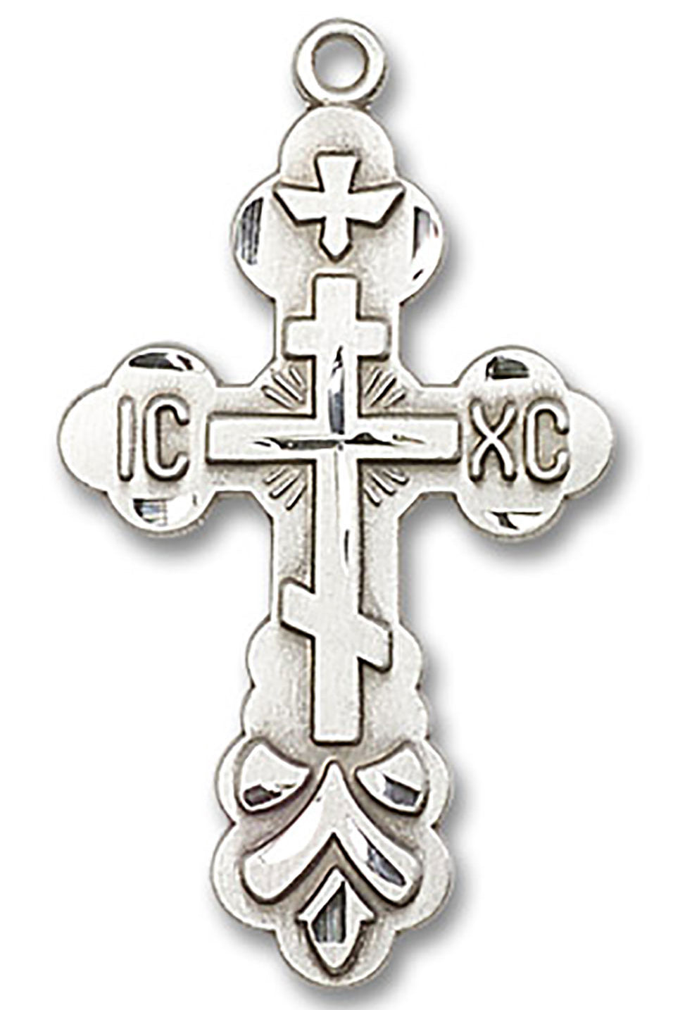 Cross Pendant, Sterling Silver - No Chain