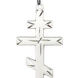 Cross Pendant, Sterling Silver