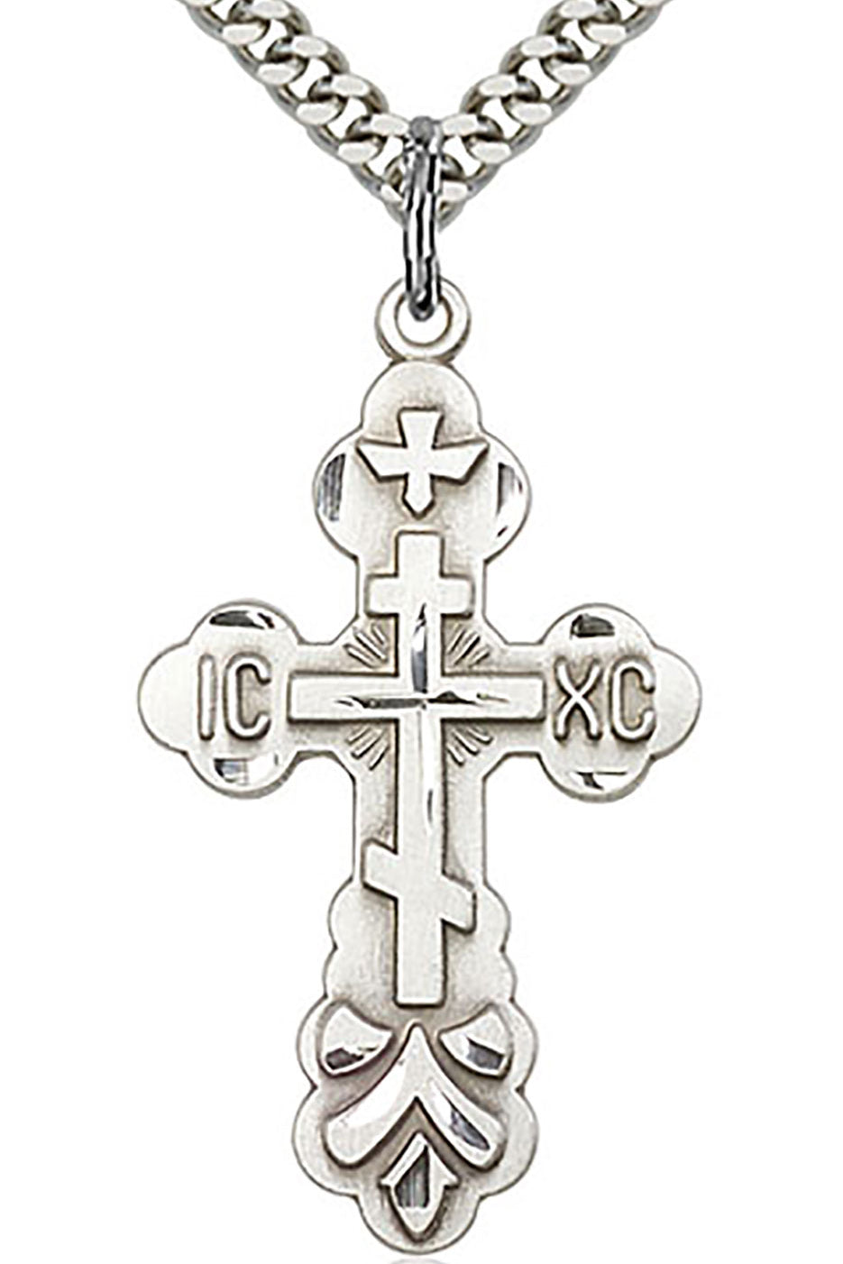 Cross Pendant, Sterling Silver