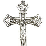 Crucifix Pendant, Sterling Silver