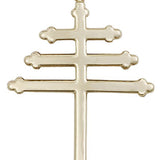 Marionite Cross Pendant, Gold Filled - No Chain