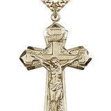 Men's 14kt Gold Filled Crucifix Pendant