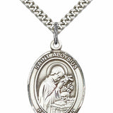 Men's Pewter Oval St. Aloysius Gonzaga Medal
