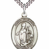 Men's Pewter Oval St. Clement Medal
