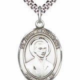 Men's Pewter Oval St. John Berchmans Medal