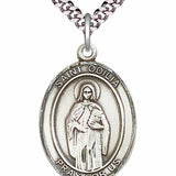 Men's Pewter Oval St. Odilia Medal