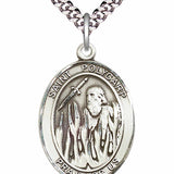 Men's Pewter Oval St. Polycarp of Smyrna Medal