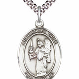 Men's Pewter Oval St. Uriel Medal
