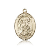 St. Sarah Medal, 14 Karat Gold, Large - 14 KT Yellow Gold