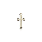 Cross Pendant, 14 Karat Gold - 14 KT Yellow Gold