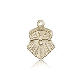 Seven Gifts Medal, 14 Karat Gold - 14 KT Yellow Gold