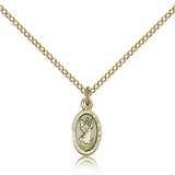 St. Christopher Medal, Gold Filled - Gold-tone