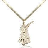 Guardian Angel Medal, Gold Filled - Gold-tone