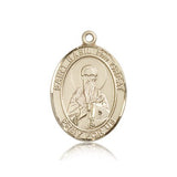 St. Basil the Great Medal, 14 Karat Gold, Large - 14 KT Yellow Gold