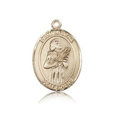 St. Agatha Medal, 14 Karat Gold, Large - 14 KT Yellow Gold