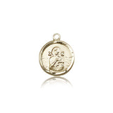 Our Lady of Perpetual Help Medal, 14 Karat Gold - 14 KT Yellow Gold