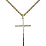 Cross Pendant, Gold Filled - Gold-tone