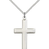 Cross Pendant, Sterling Silver