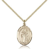 St. Stanislaus Medal, Gold Filled, Medium - Gold-tone