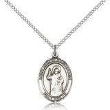 St. John of Capistrano Medal, Sterling Silver, Medium - 18" 1.2mm Sterling Silver Chain + Clasp