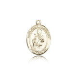 St. Simon Medal, 14 Karat Gold, Medium - 14 KT Yellow Gold