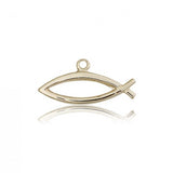 Fish Medal, 14 Karat Gold - 14 KT Yellow Gold