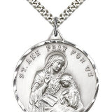 St. Ann Medal, Sterling Silver