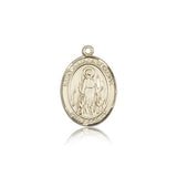 St. Juliana Medal, 14 Karat Gold, Medium - 14 KT Yellow Gold