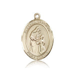 Blessed Caroline Gerhardinger Medal, 14 Karat Gold, Large - 14 KT Yellow Gold