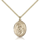 St. Paul the Apostle Medal, Gold Filled, Medium - Gold-tone