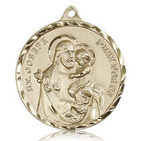 St. Joseph Medal, 14 Karat Gold - 14 KT Yellow Gold
