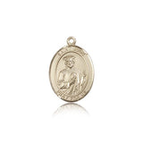 St. Jude Thaddeus Medal, 14 Karat Gold, Medium - 14 KT Yellow Gold