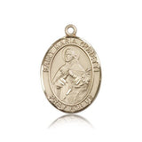 St. Maria Goretti Medal, 14 Karat Gold, Medium - 14 KT Yellow Gold