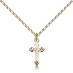 Cross Pendant, Gold Filled - Gold-tone