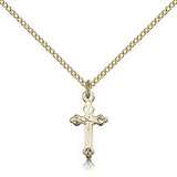 Cross Pendant, Gold Filled - Gold-tone
