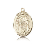 St. David of Wales Medal, 14 Karat Gold, Large - 14 KT Yellow Gold