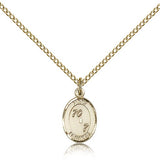 First Penance Medal, Gold Filled - Gold-tone