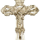 Crucifix Pendant, 14 Karat Gold - 14 KT Yellow Gold